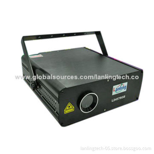 2.5W RGB ILDA animation laser stage light logo projectorNew